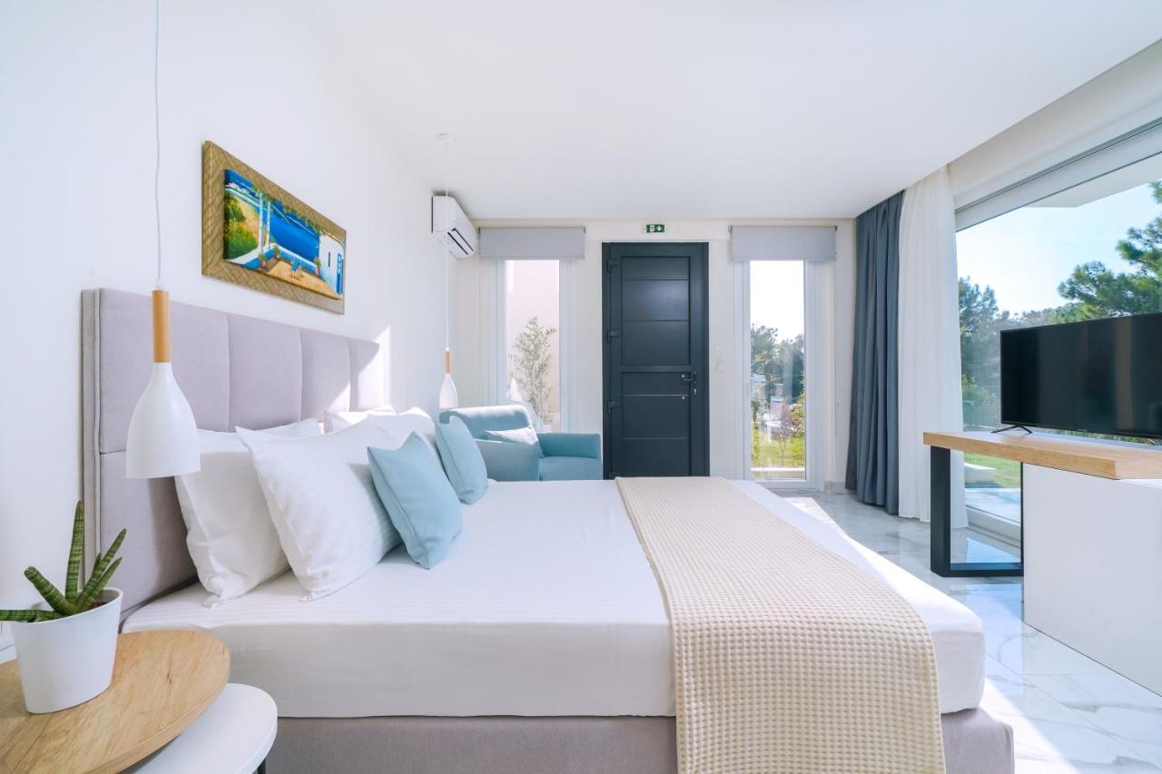 Hotel Astera Skala Rachoni  Bagian luar foto
