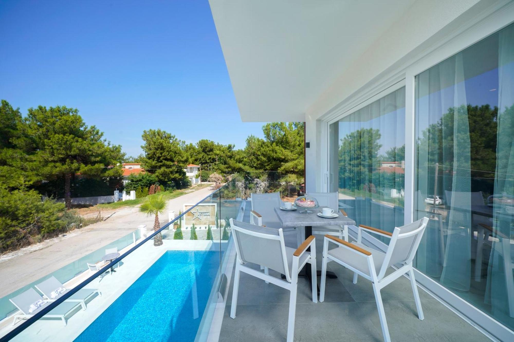 Hotel Astera Skala Rachoni  Bagian luar foto
